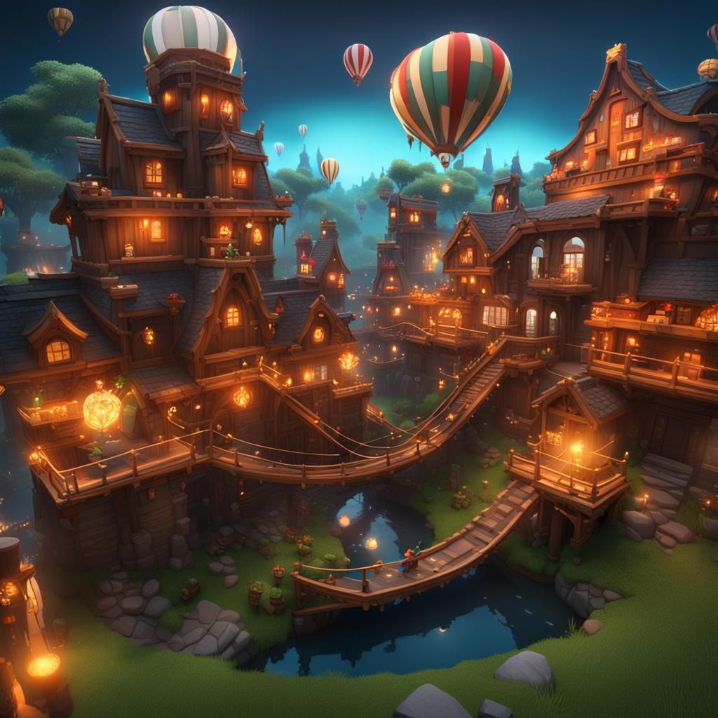 Roblox Real Life: Detailed Matte Painting