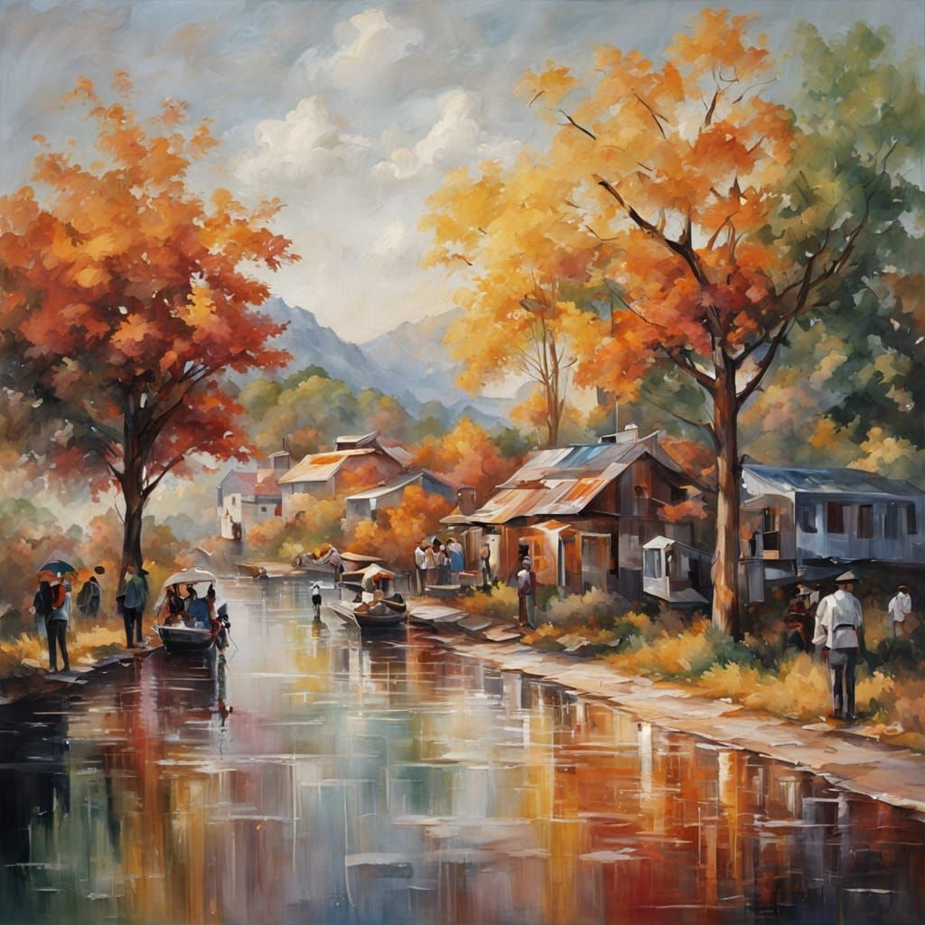 AI Creates Masterpiece Art Painting