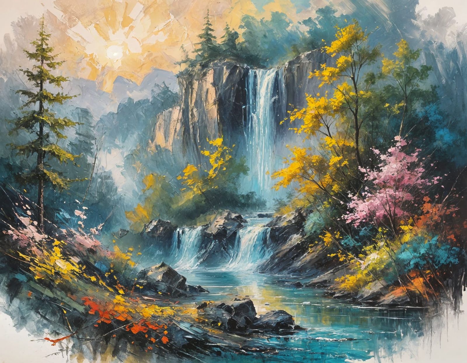 Impasto Abstract Expressionism Masterpiece