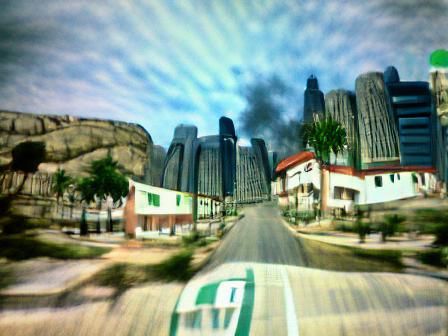 San Andreas Cityscape: Photorealistic DSLR View