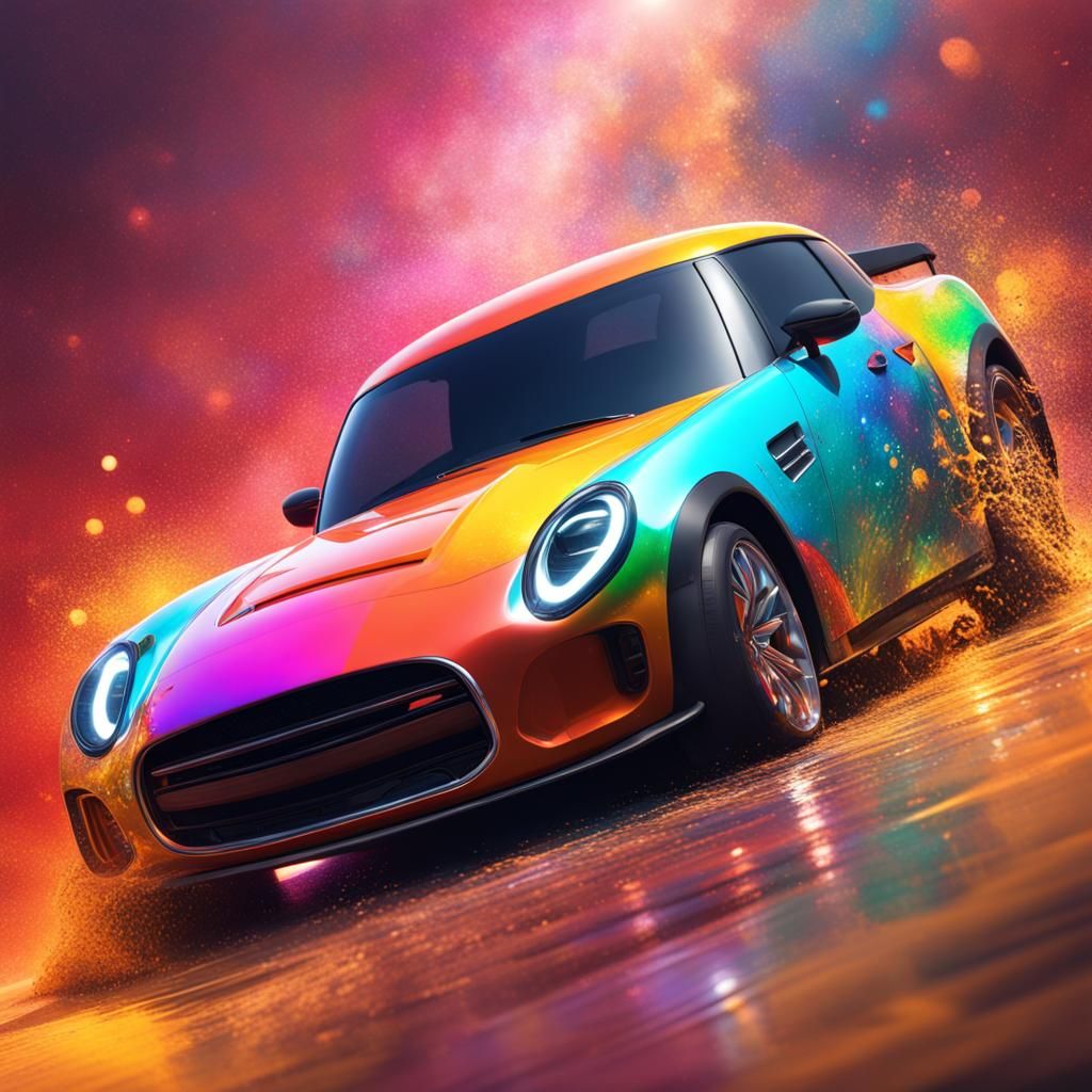 Hyperrealistic NG Cars Universe Logo Concept Art