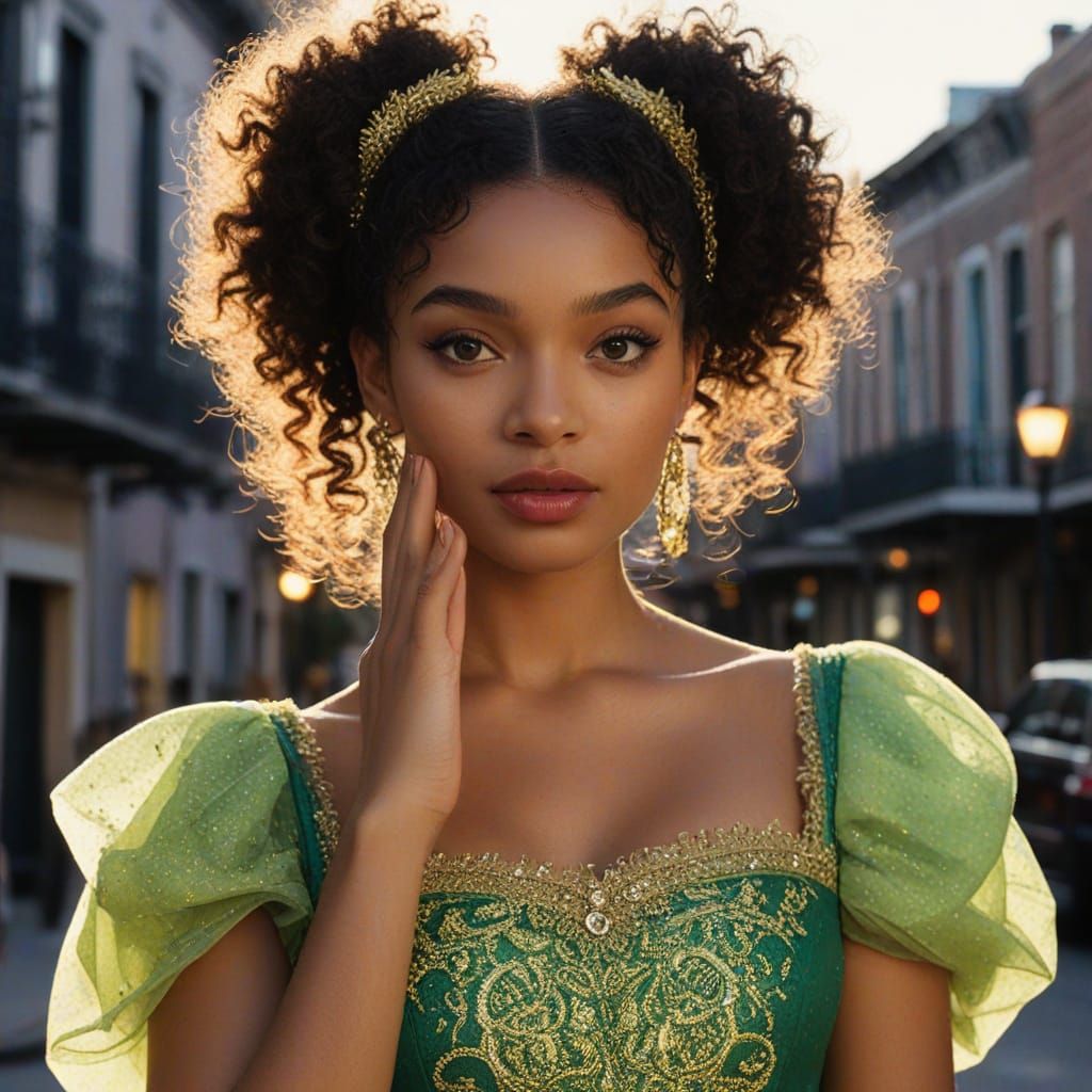 Princess Tiana's Daughter: Modern Gothic Disney Fantasy