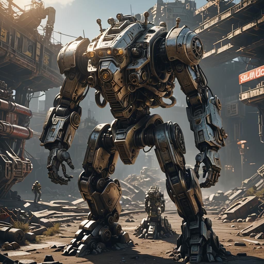 Futuristic Sci-Fi Mechs in Cinematic 8K Resolution