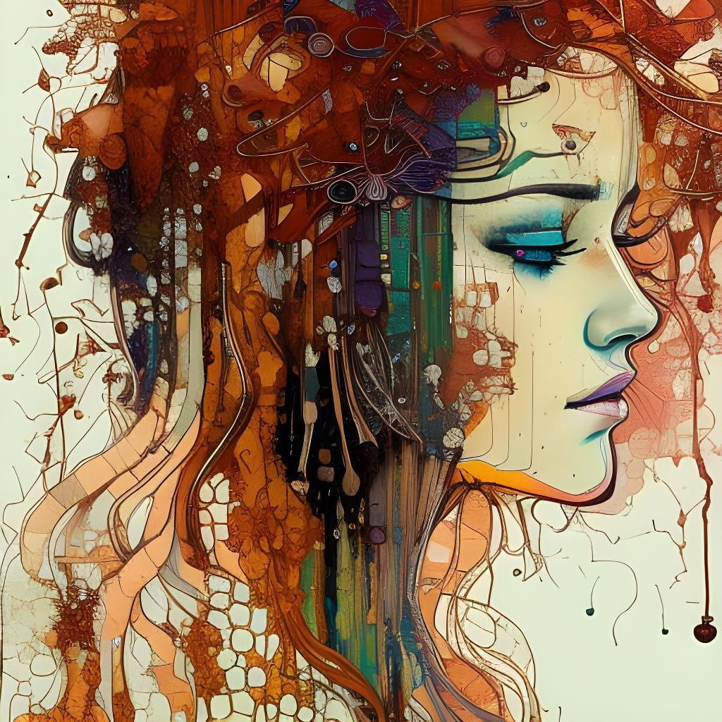 Rust and color splatters 4