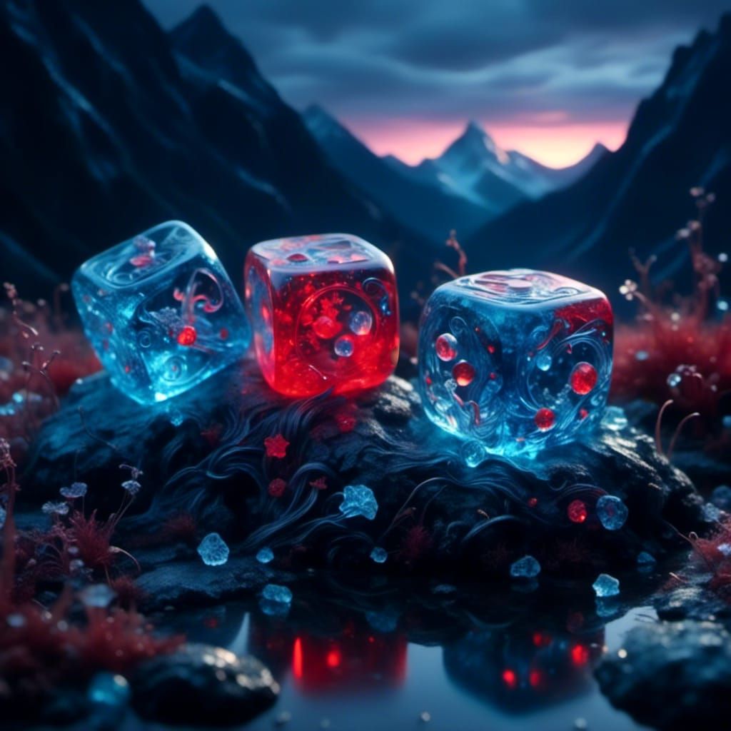 Demonic Dice Cast into Dark Valley, Magic Surrealism
