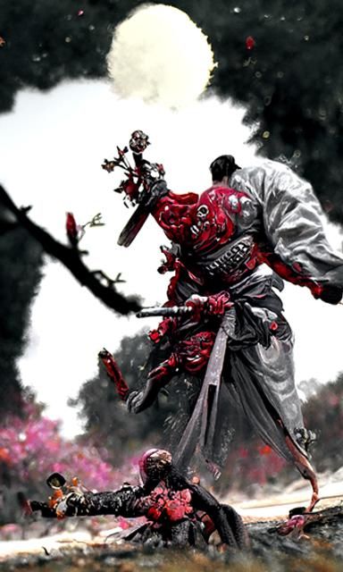 Samurai vs Cosmic Horror in Sinister Style