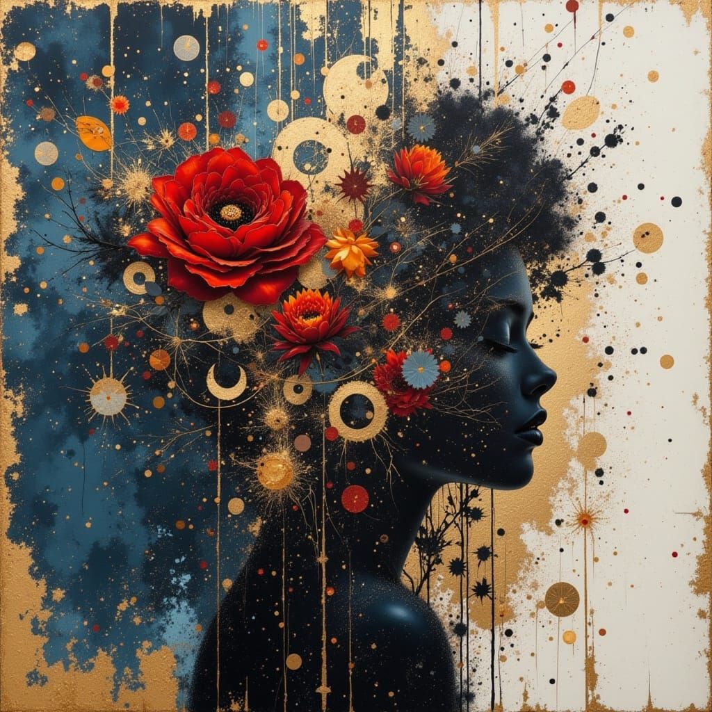 Hyperrealistic Portrait in Divine Oil Style