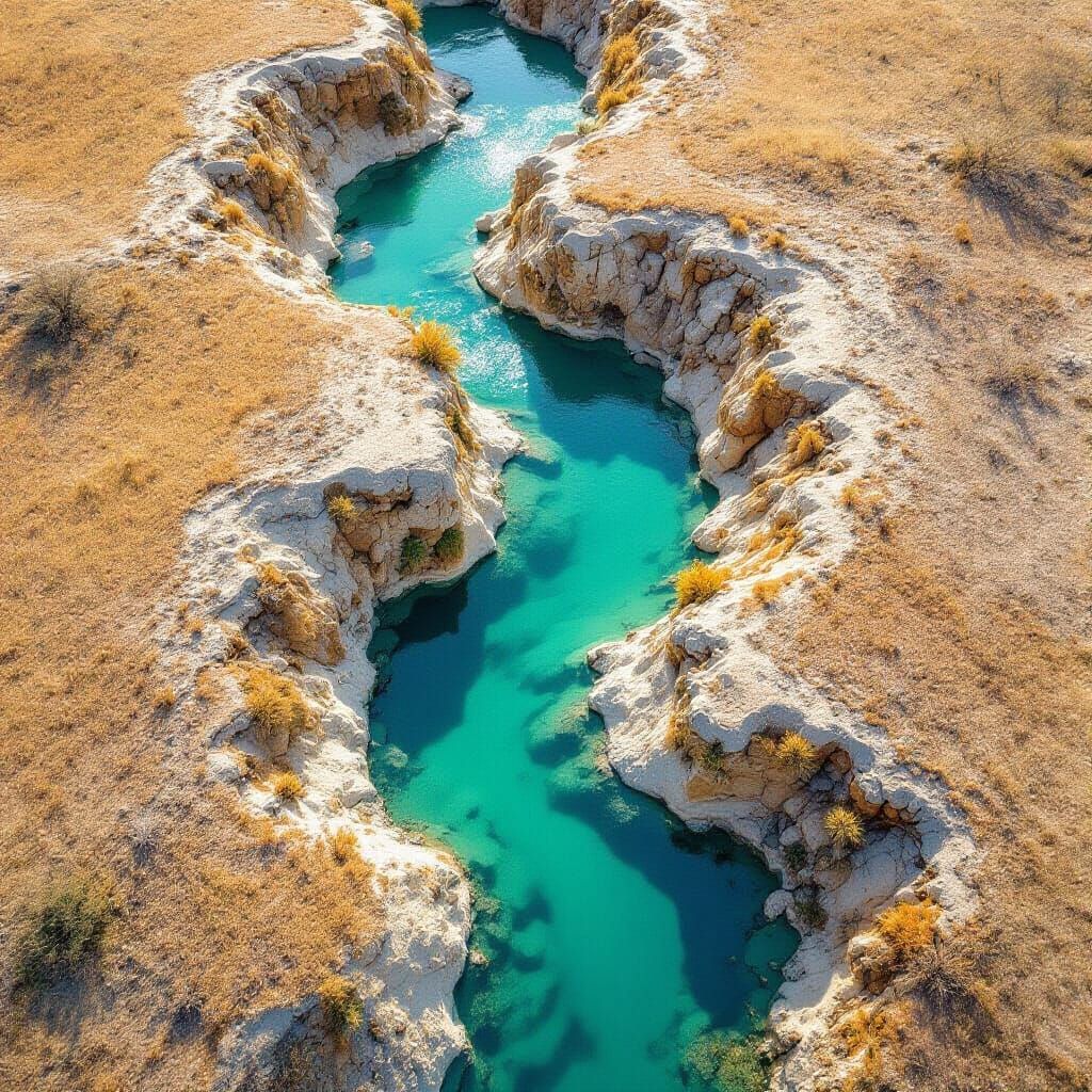 Hydrologic Cycle Visualized by AI