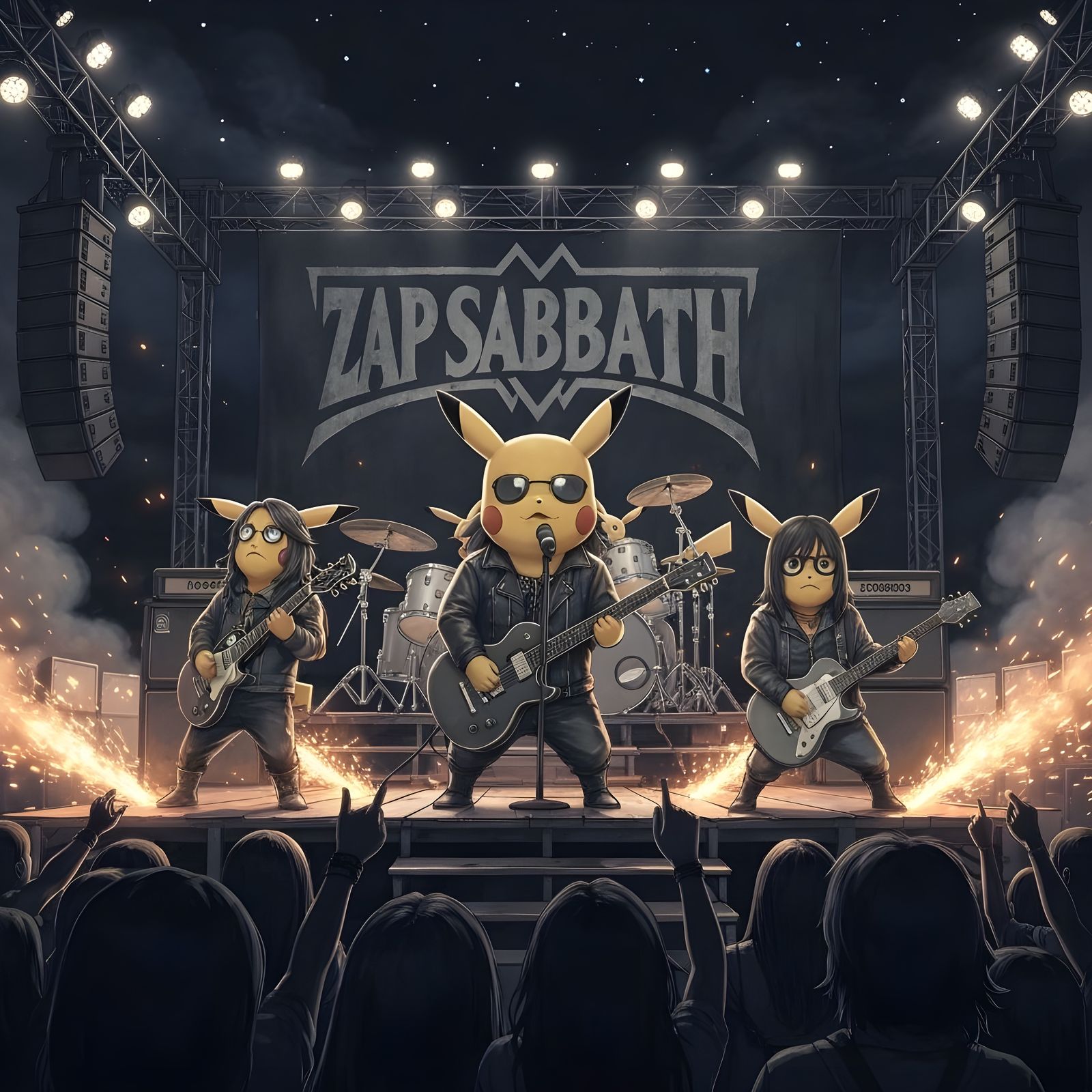 Zap Sabbath: Pikachu Rock Band in Concert