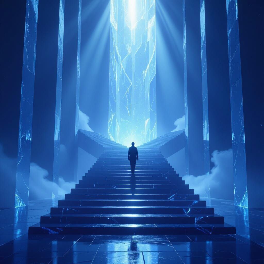 Crystalline Staircase to Unknown Destination