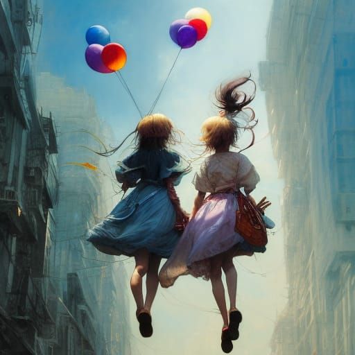 Floating with a Friend
