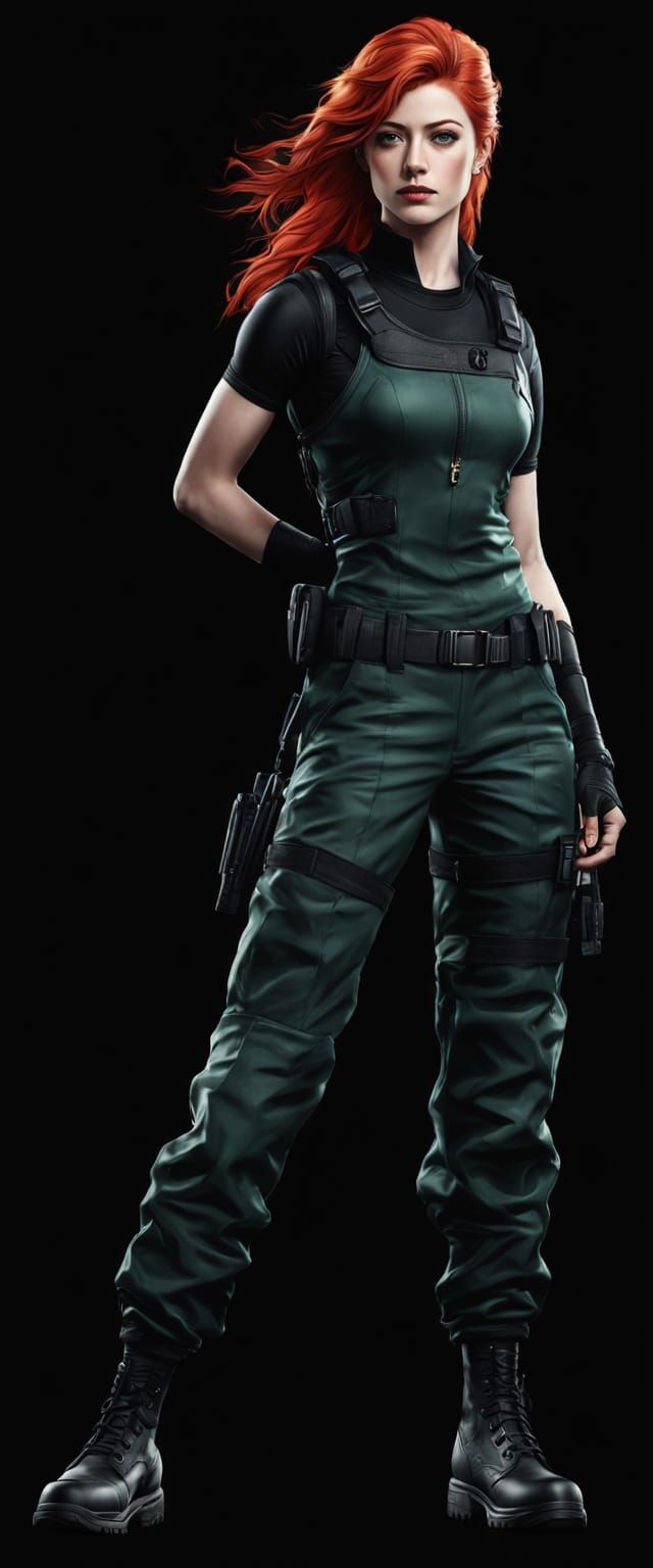 Katherine McNamara as Meryl Silverburgh in Ultrarealistic Cy...