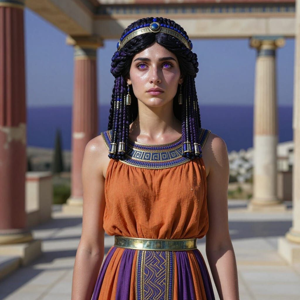 Niobe Amphiona: Ancient Beauty of Celestial Light and Minera...