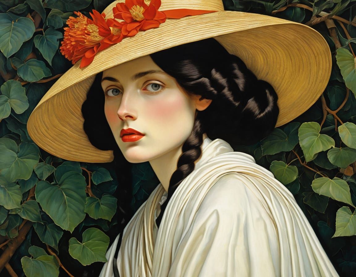 Artwork Inspired by Master Artists: A Digital Homage