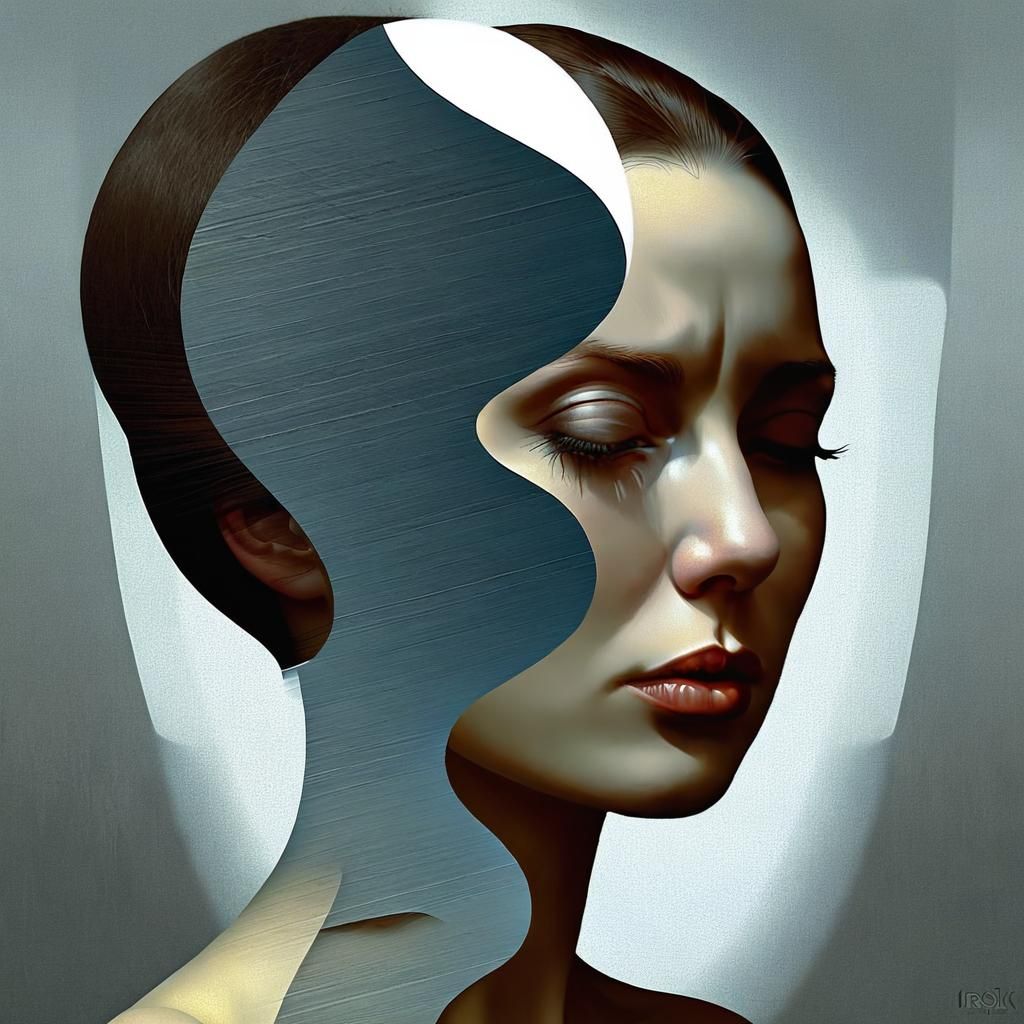 Surreal Evocative Portrait