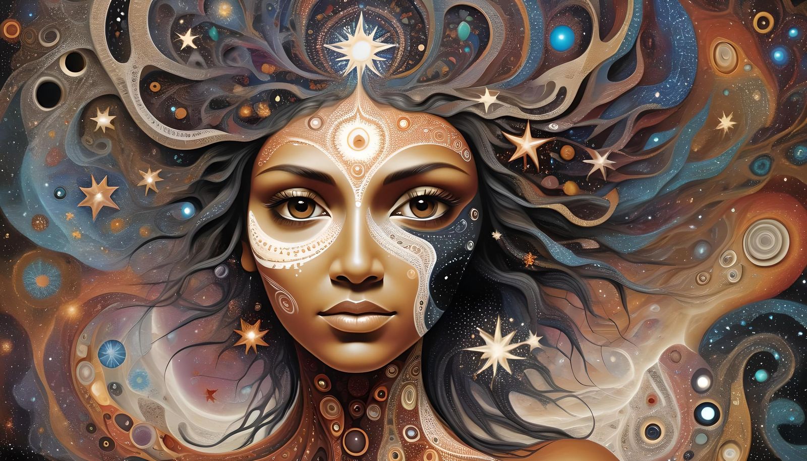 Mother of Creation: Aboriginal Fractal Art in 3D