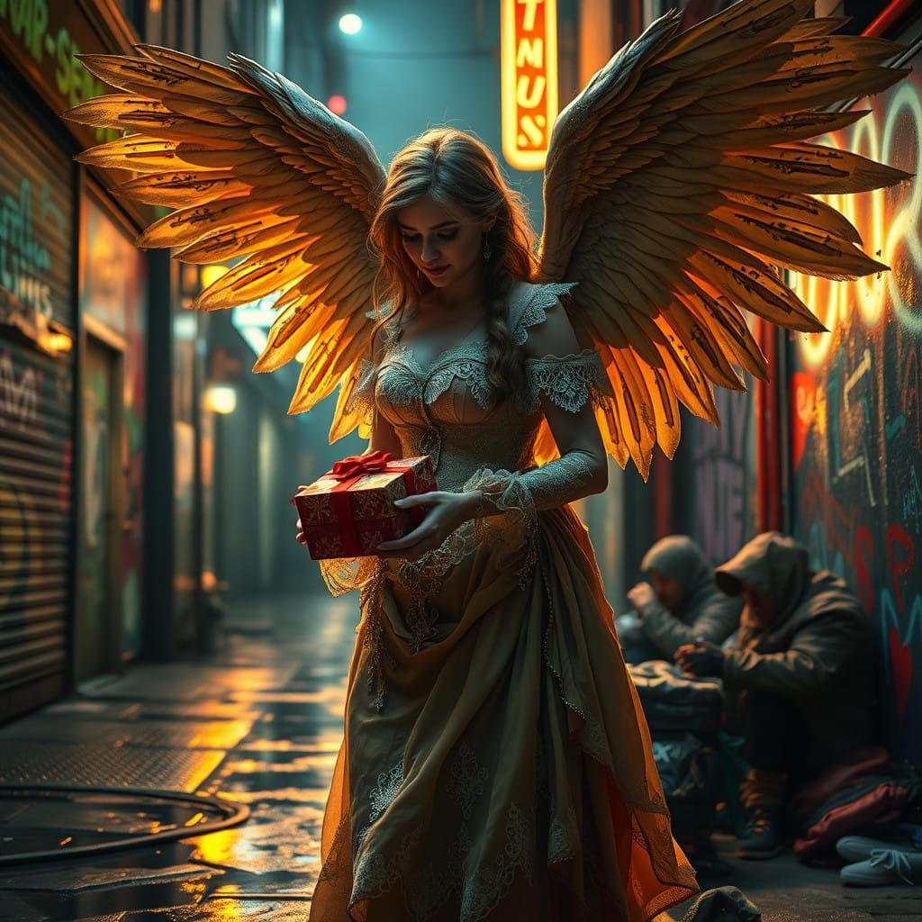 Tattered Angel Brings Christmas Hope to Forgotten Souls