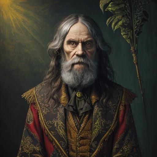 Darwin's Species: Photorealistic Surrealism in Triadic Color...