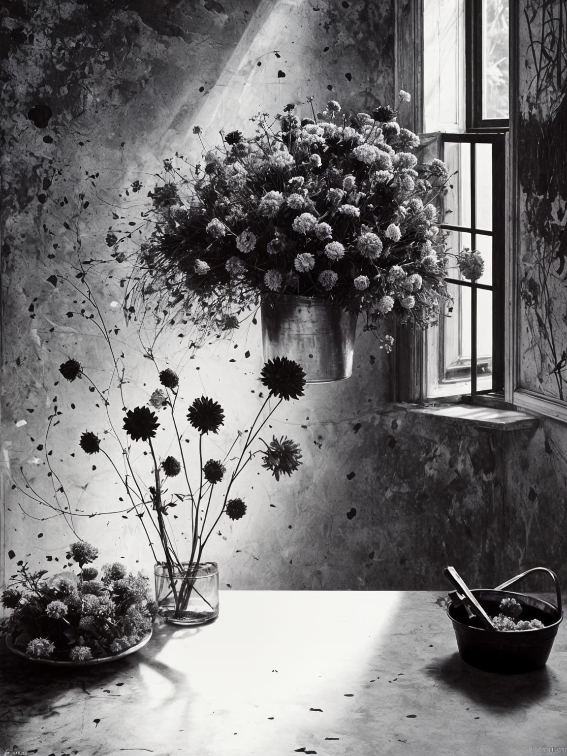 Radiant Flowers: A Hyperreal Still Life Painting