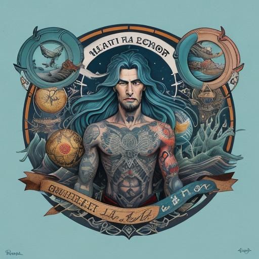 Sea Anchor Tattoo Art: Neo-Traditional Illustration
