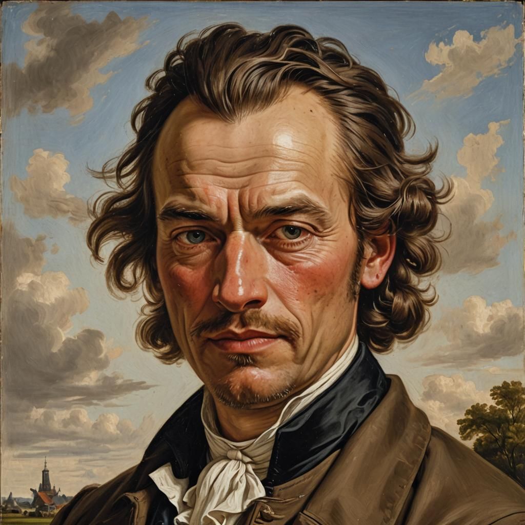 Dutch Golden Age Portrait of Cornelis Jooste Aleman