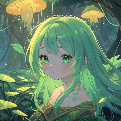 The Radish Spirit: Whimsical Fantasy Portrait in Dreamlike F...