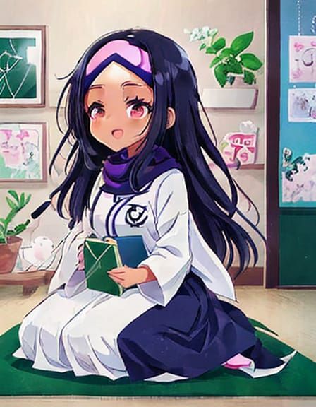 Ethereal Imaginary Mother Illustration