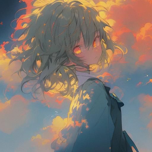 Mikasa Ackerman Soaring Through a Chaotic Sky