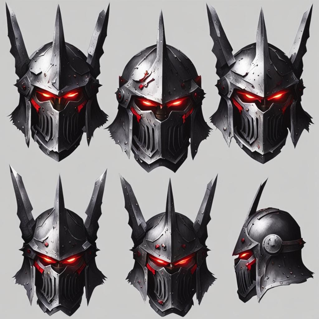 Evil Goblin Slayer Berserker Helmet