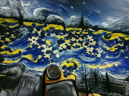 AI Starry Night Image
