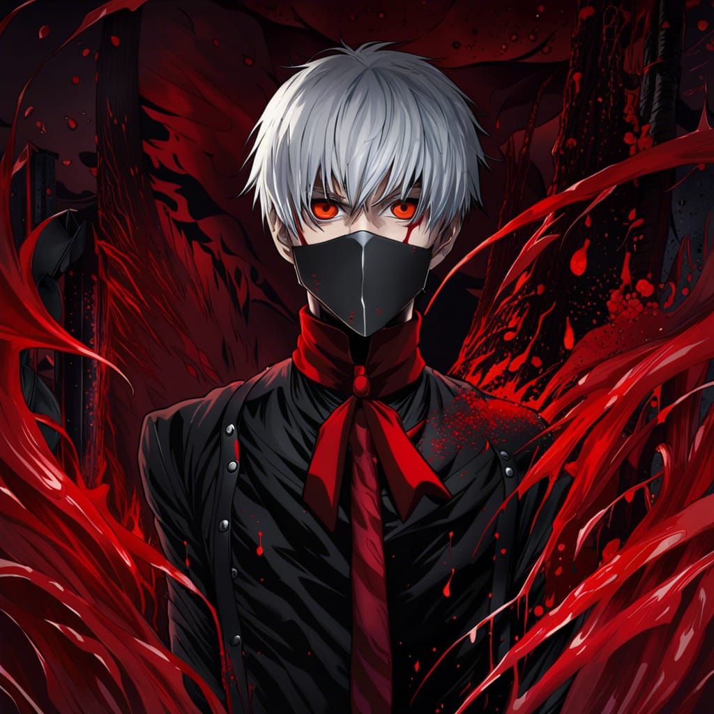 Kaneki from Tokyo Ghoul: Bloody Gothic Fan Art