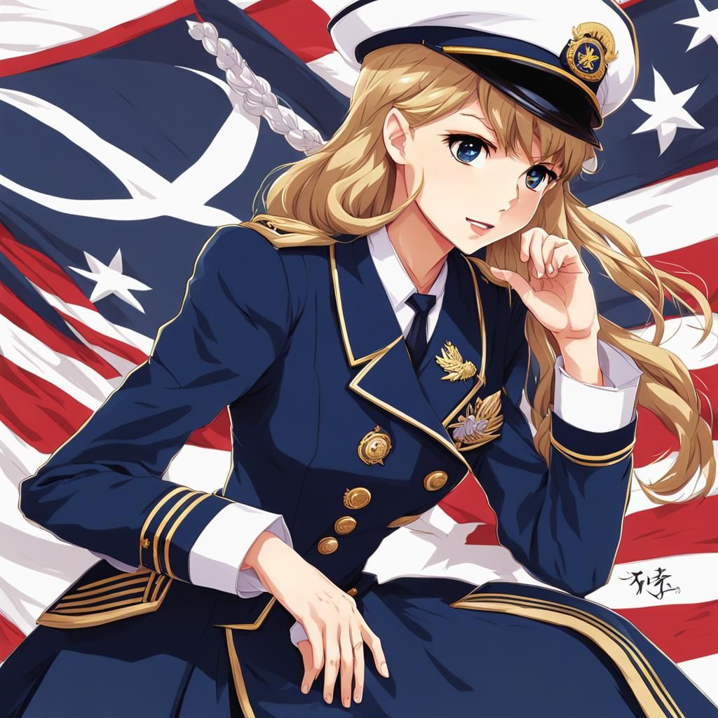 Taylor Swift as Anime Admiral