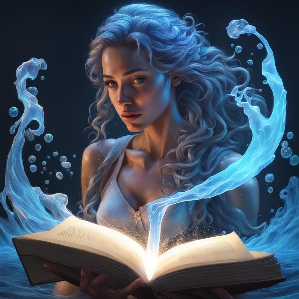 Magic Ocean Book: Hyperdetailed Digital Art
