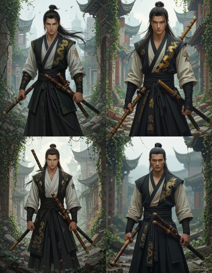 Martial Artist in Zombie Apocalypse, Kung Fu Style