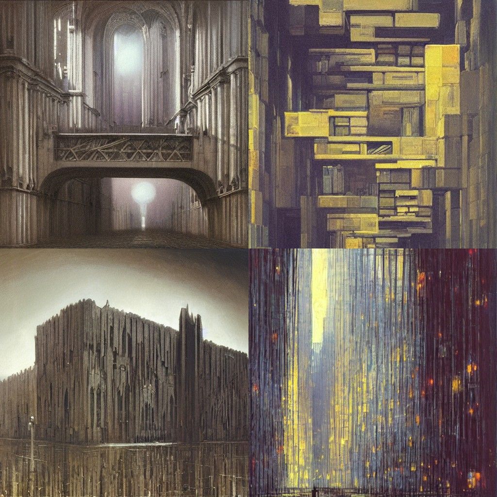 Abstract Expressionist Composition in Bold Color Fields