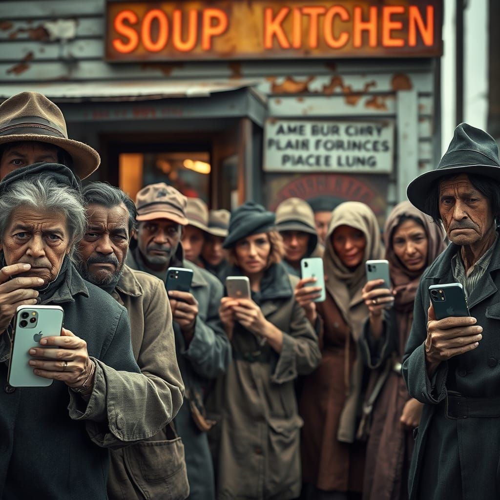 Desperate Times in a World of Contrasts