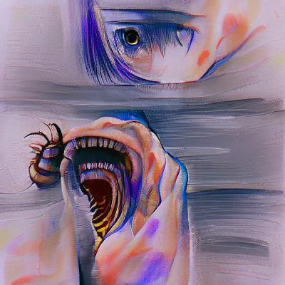 Minimalist Rendering of the Word Fear