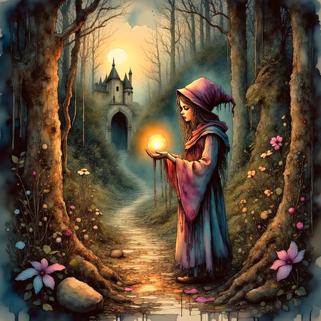 Home is behind, the world ahead,
and there are many paths to tread