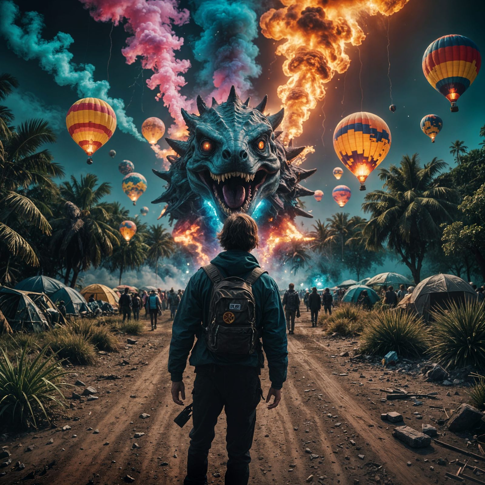 Cinematic Vision of a Global Psychedelic Experience