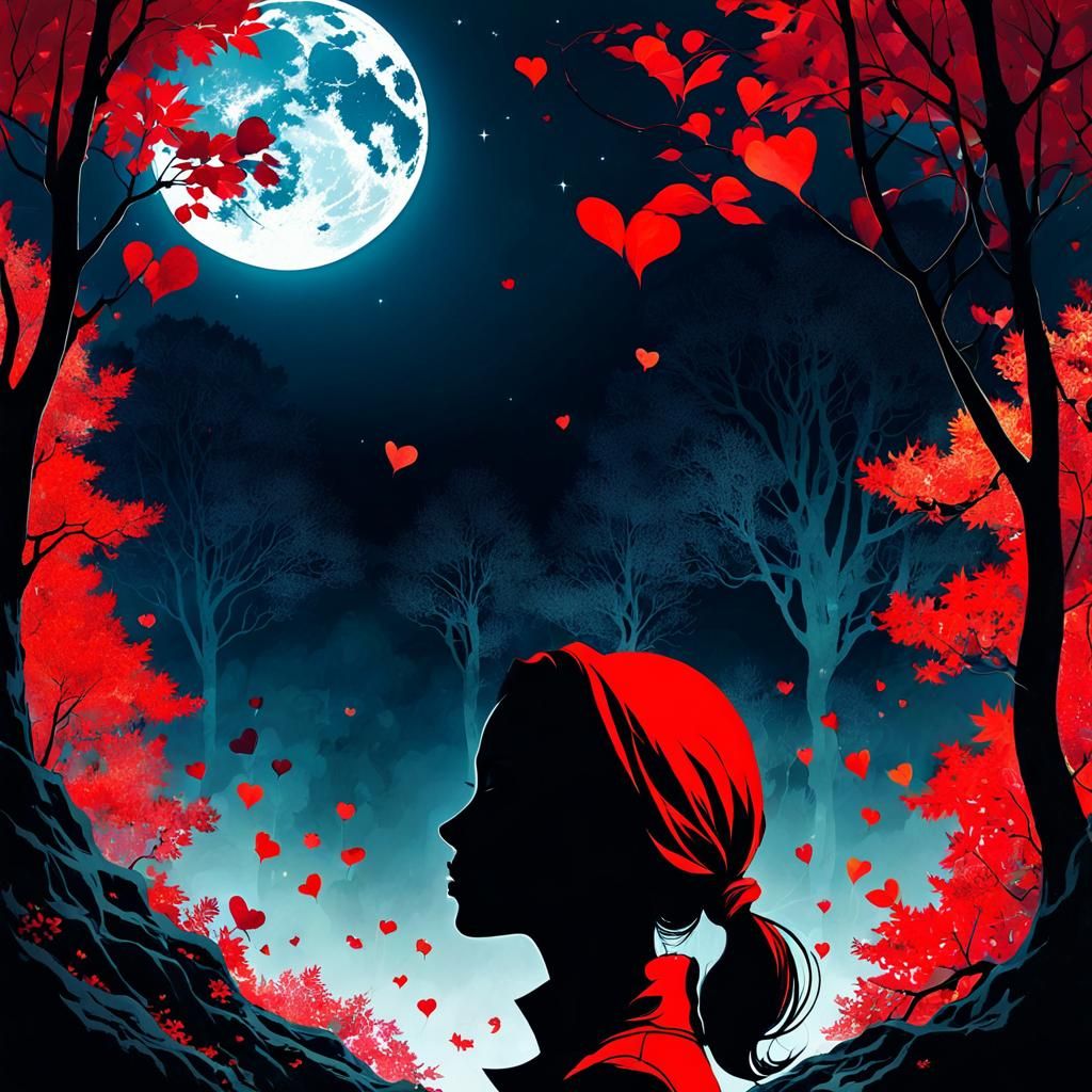 Surreal Autumnal Collage Art with Fantasy Elements