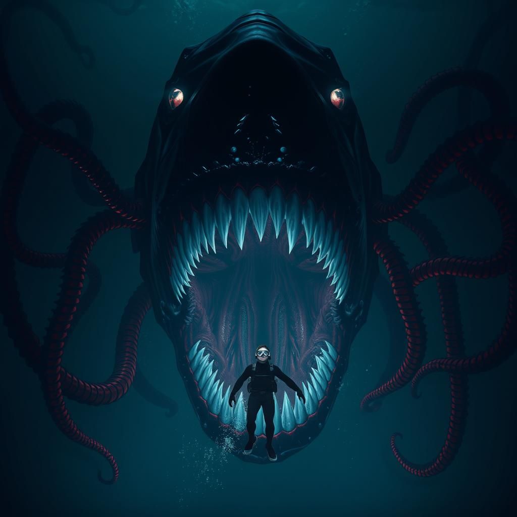 Horrifying Whale Carnage Symbiote Emerges from Ocean Depths