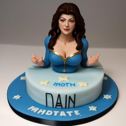 Deanna Troi Cellular Peptide Cake