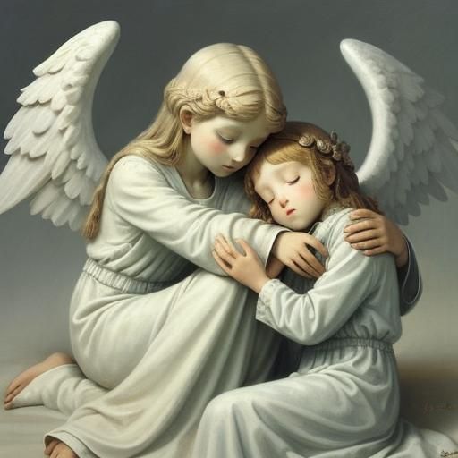 Angels Offering Comfort and Solace
