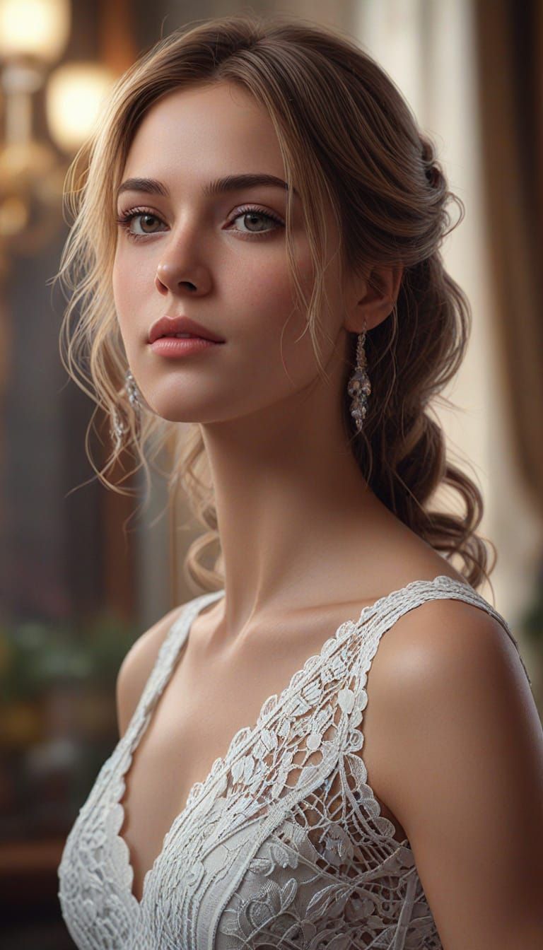 Elegant Artgerm-Inspired Portrait of a Woman
