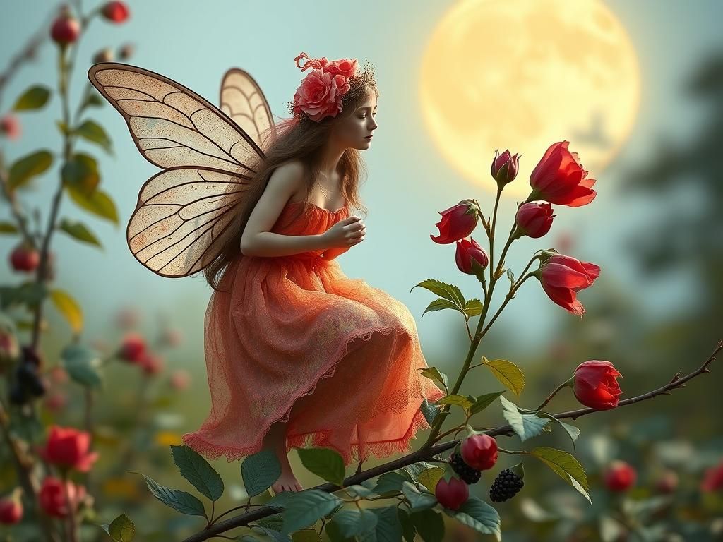 The Rose Hips Faery