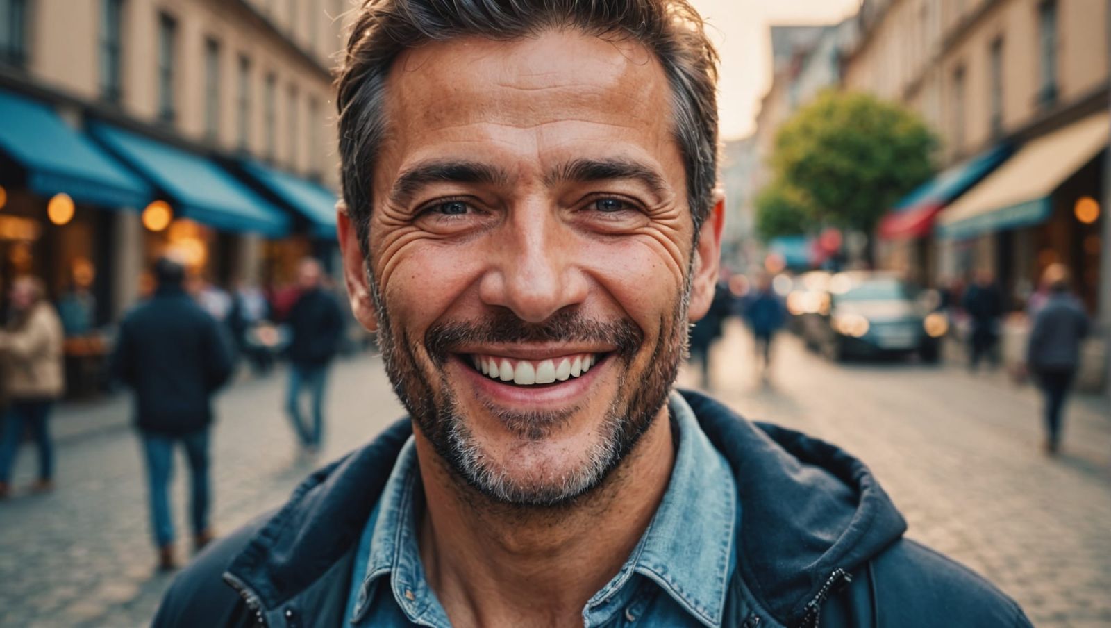 Hyperrealistic Portrait of the World's Happiest Person