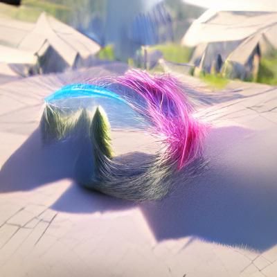 Colorful My Little Pony Character