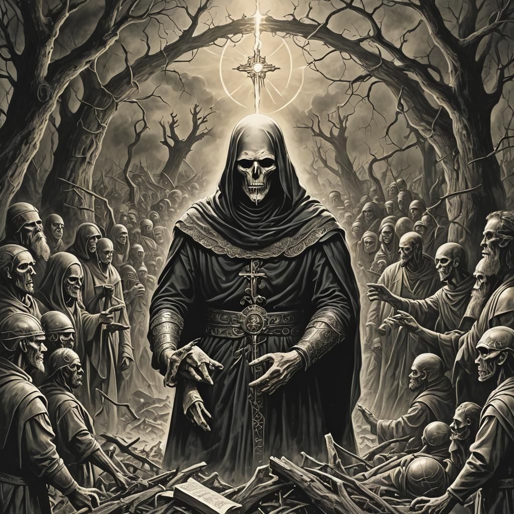 Fantastical Matte Painting of Earth's Forces