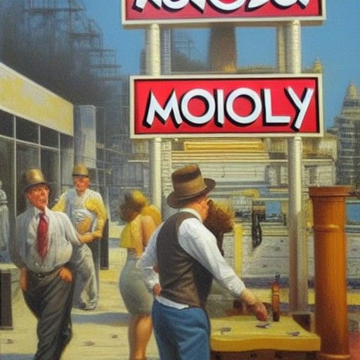 Corporate Strategy: An Oil Painting Inspired by James Gurney