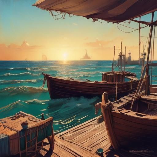 Lands End: Red Sea Coast in Warm Golden Light